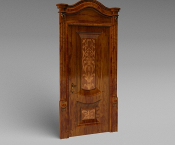 European Style Solid Wood Door-ID:152747767