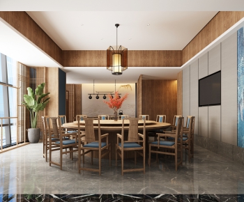 New Chinese Style Dining Room-ID:314327766