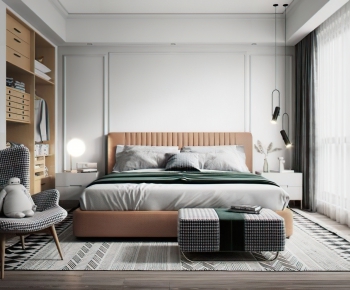 Nordic Style Bedroom-ID:327265247