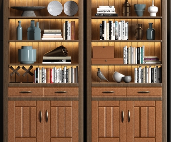 New Chinese Style Bookcase-ID:637696218