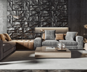 Industrial Style Sofa Combination-ID:152964146