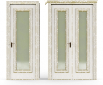 Modern Solid Wood Door-ID:293815771