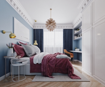Nordic Style Bedroom-ID:780163873