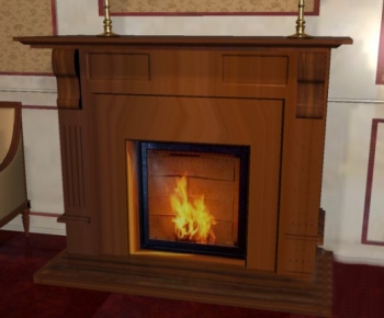 Modern Fireplace-ID:532148335