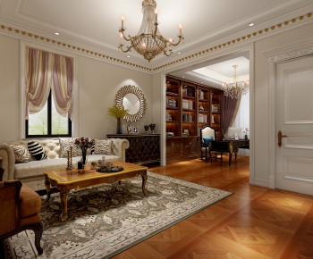 New Classical Style Study Space-ID:965846955