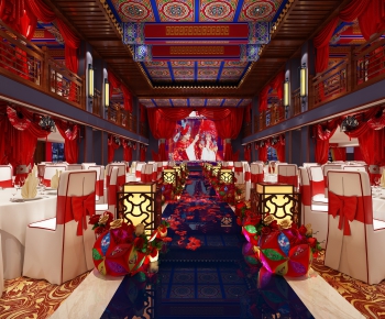 Chinese Style Banquet Hall-ID:653613663