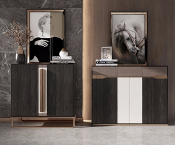 Modern Side Cabinet/Entrance Cabinet-ID:436298993