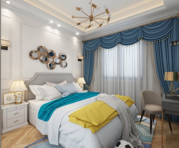 American Style Bedroom-ID:517027214