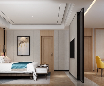 New Chinese Style Bedroom-ID:770260762