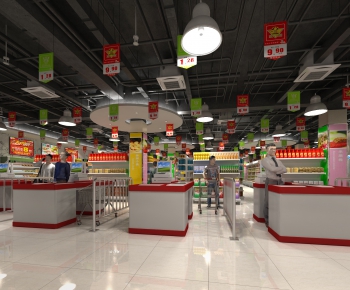 Modern Shopping Malls And Supermarkets-ID:887456663