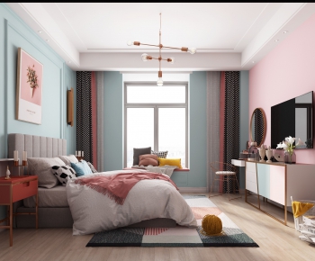 Nordic Style Bedroom-ID:835249587