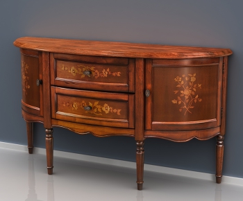 European Style Decorative Cabinet-ID:384342414