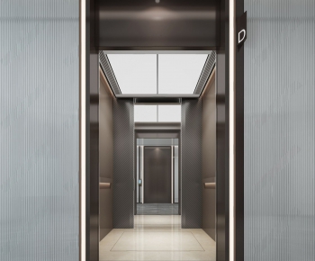 Modern Corridor Elevator Hall-ID:759353798
