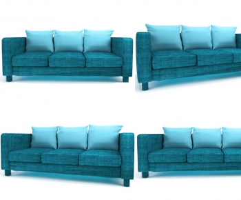 Simple European Style Three-seat Sofa-ID:250912996