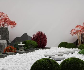New Chinese Style Garden-ID:449881741
