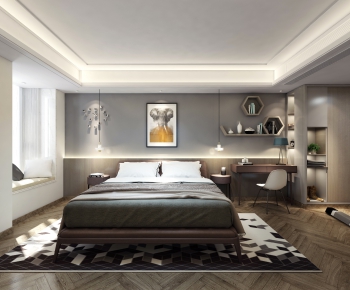 Modern Bedroom-ID:182869571