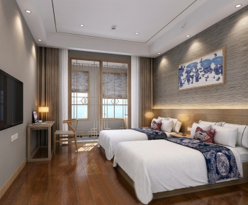 New Chinese Style Guest Room-ID:732063518