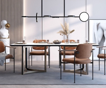 Modern Dining Table And Chairs-ID:128241974