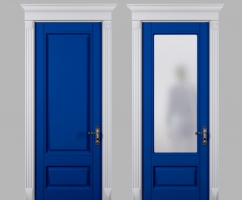 Modern Solid Wood Door-ID:451451828