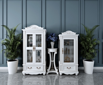 Simple European Style Decorative Cabinet-ID:661092914