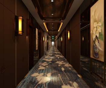 New Chinese Style Corridor-ID:506781535