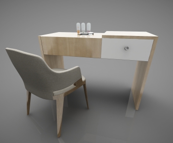 Modern Computer Desk And Chair-ID:589623316