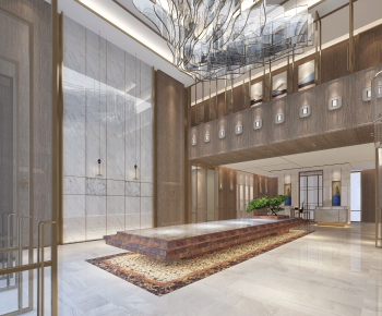 New Chinese Style Lobby Hall-ID:266328111