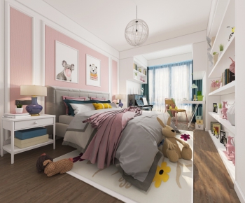 Nordic Style Girl's Room Daughter's Room-ID:463085956