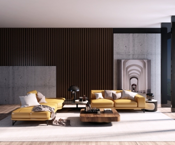 Modern A Living Room-ID:290521937