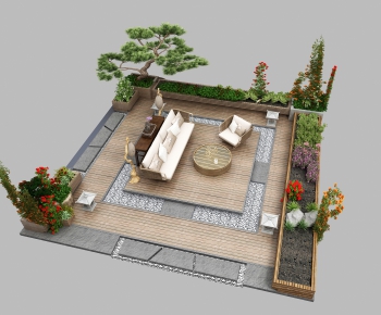 New Chinese Style Courtyard/landscape-ID:452545425