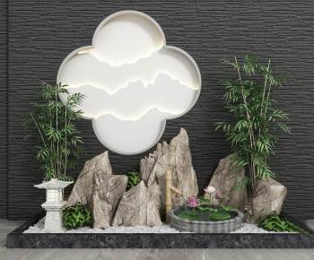 New Chinese Style Garden-ID:629145431