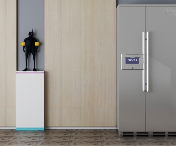 现代家电冰箱雕塑摆件组合-ID:832818285