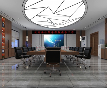 New Chinese Style Meeting Room-ID:533276293