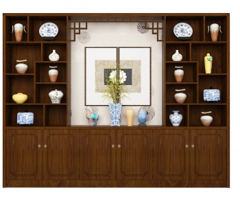 New Chinese Style Decorative Cabinet-ID:171703133