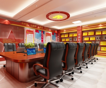 New Chinese Style Meeting Room-ID:160105195