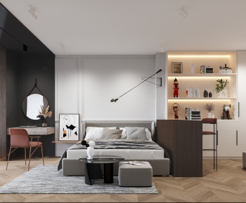 Modern Bedroom-ID:124812695