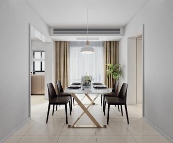 Nordic Style Dining Room-ID:400976287