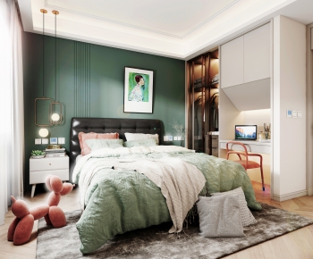 Nordic Style Bedroom-ID:677273223