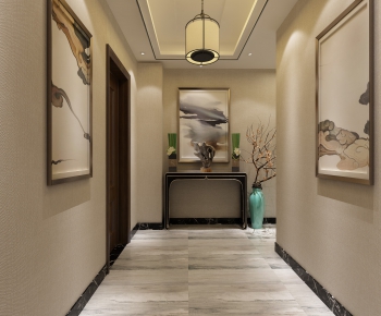 New Chinese Style Hallway-ID:589230913