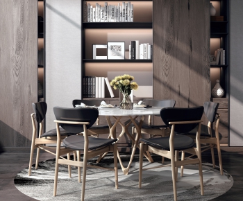 Nordic Style Dining Table And Chairs-ID:766312318