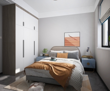 Nordic Style Bedroom-ID:941809712