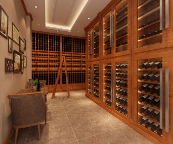 American Style Wine Cellar/Wine Tasting Room-ID:181396345