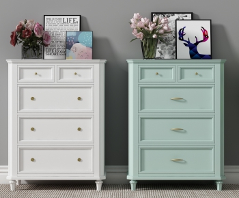 Simple European Style Chest Of Drawers-ID:851736444