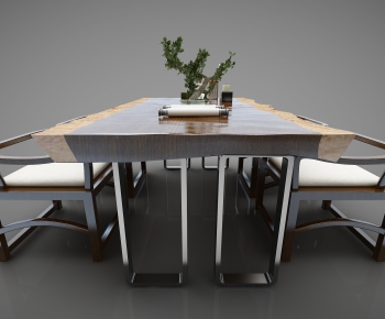 Modern Dining Table And Chairs-ID:512929637