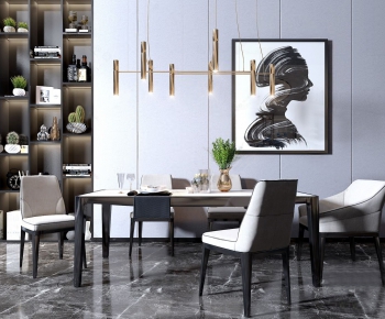 Modern Dining Table And Chairs-ID:585063318