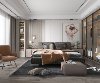 Modern Bedroom-ID:205476879