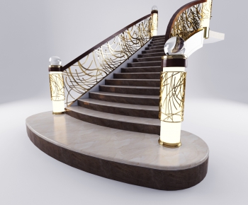 Modern Stair Balustrade/elevator-ID:393128538