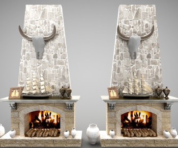 European Style Fireplace-ID:530049126