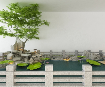 New Chinese Style Garden-ID:746259235