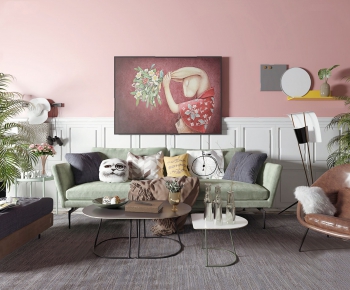 Nordic Style Sofa Combination-ID:589565823